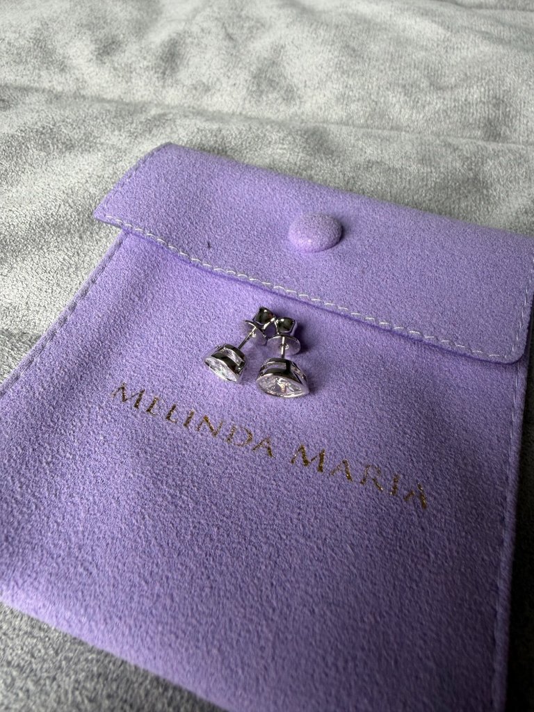 Melinda Maria Isla 8mm Stud Earrings - Nwt - Gorgeous! — image 5 of 7